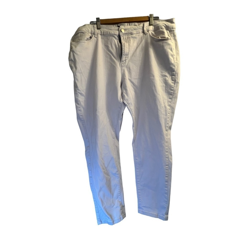 Joe Fresh Jeggings White Size 22W